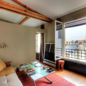 Apartment Atelier, Dernier Etage Bail Mobilite Centre, Paris